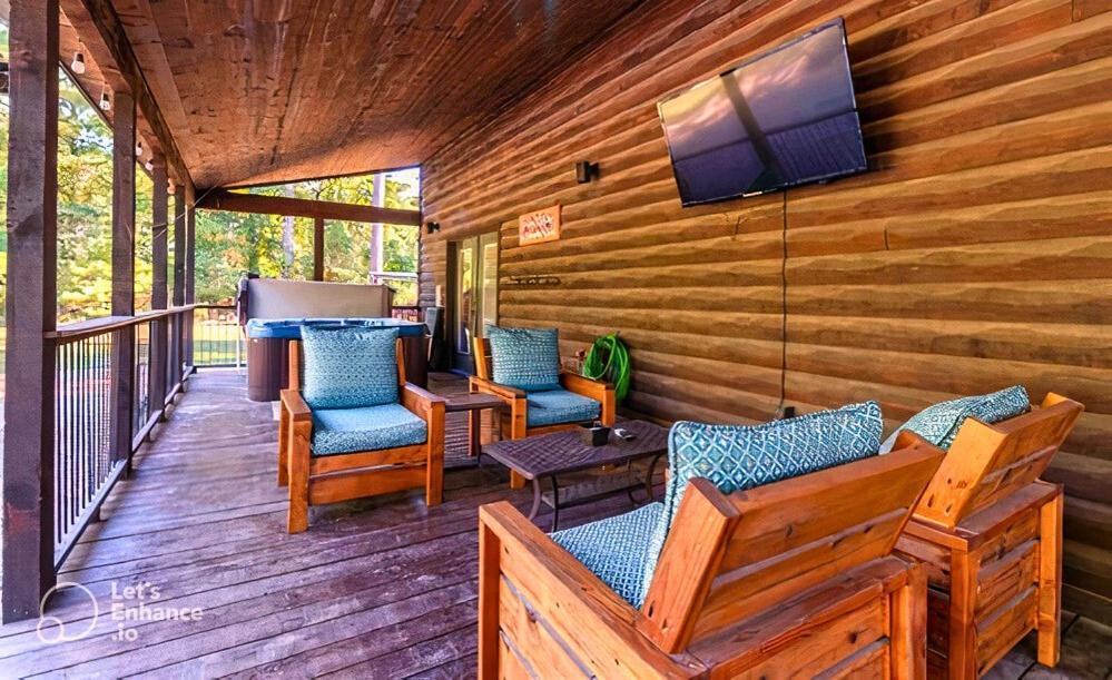 4Br/3Bth Family Cabin With A Hot Tub, Sleeps 14 Broken Bow Εξωτερικό φωτογραφία